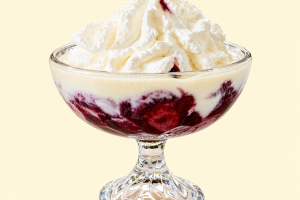 Rote Grütze Eisbecher